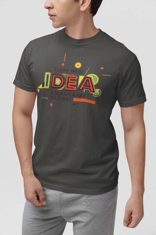 Abstract Geometric Graphic Tee -  Inspirational Quote Tshirt