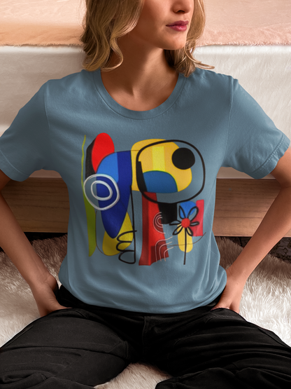 Elyx Modern Art Premium Women Graphic T-Shirt