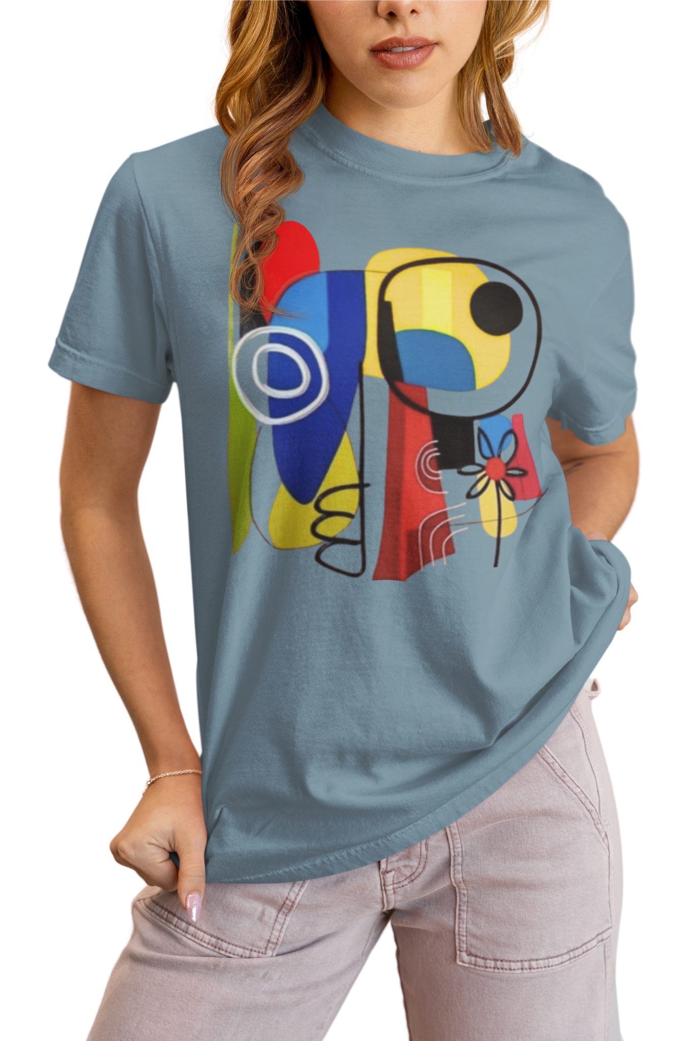 Elyx Modern Art Premium Women Graphic T-Shirt