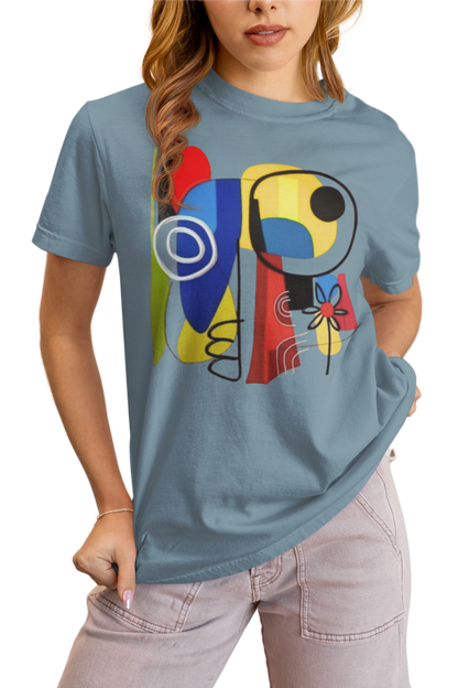 Elyx Modern Art Premium Women Graphic T-Shirt