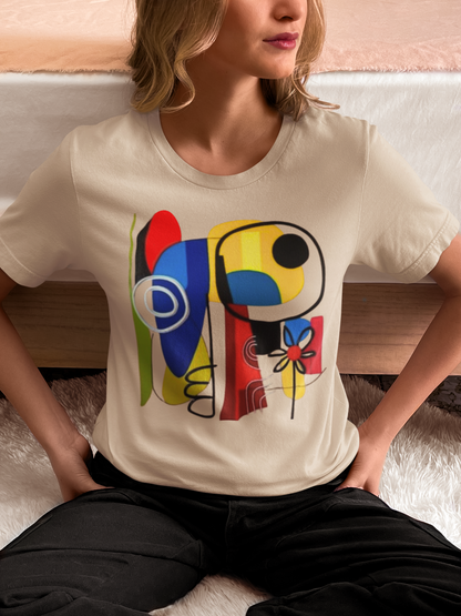 Elyx Modern Art Premium Women Graphic T-Shirt