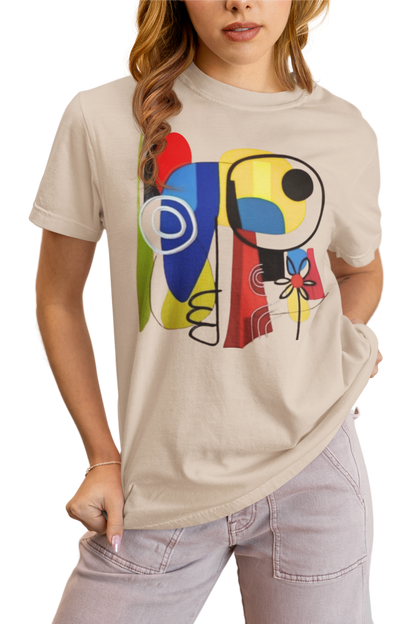 Elyx Modern Art Premium Women Graphic T-Shirt