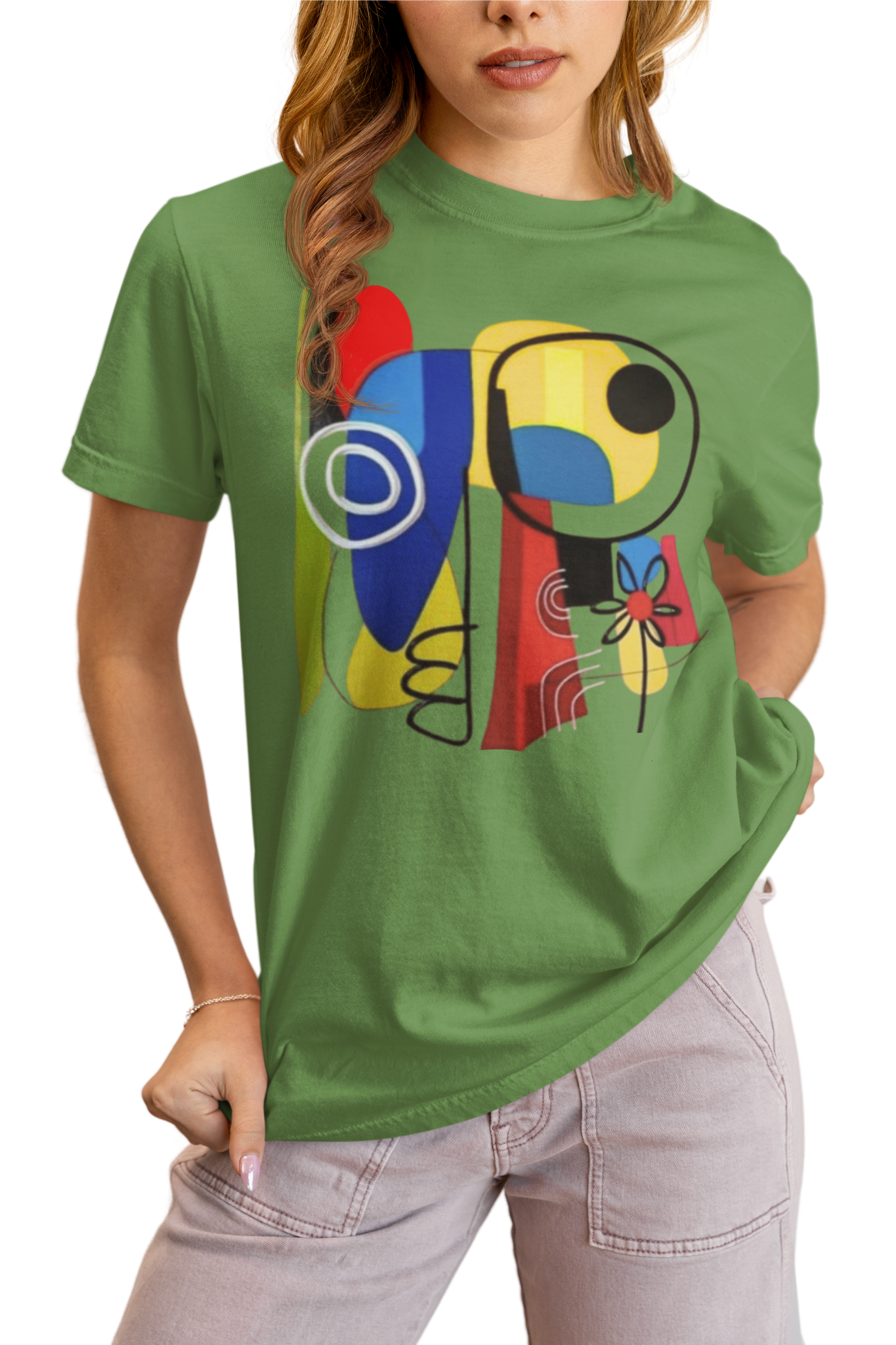 Elyx Modern Art Premium Women Graphic T-Shirt