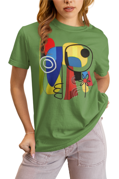 Elyx Modern Art Premium Women Graphic T-Shirt