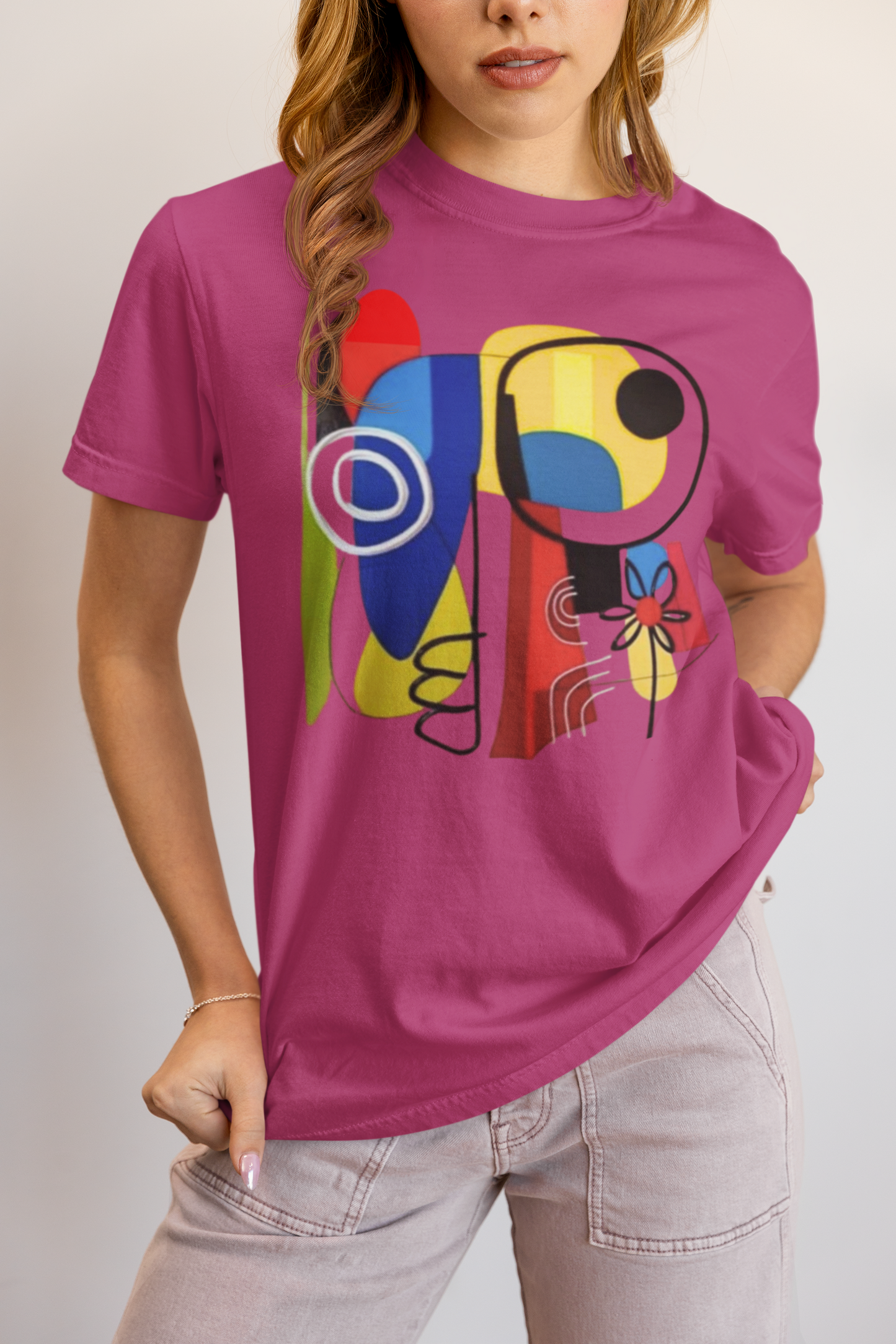 Elyx Modern Art Premium Women Graphic T-Shirt