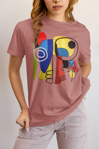 Elyx Modern Art Premium Women Graphic T-Shirt
