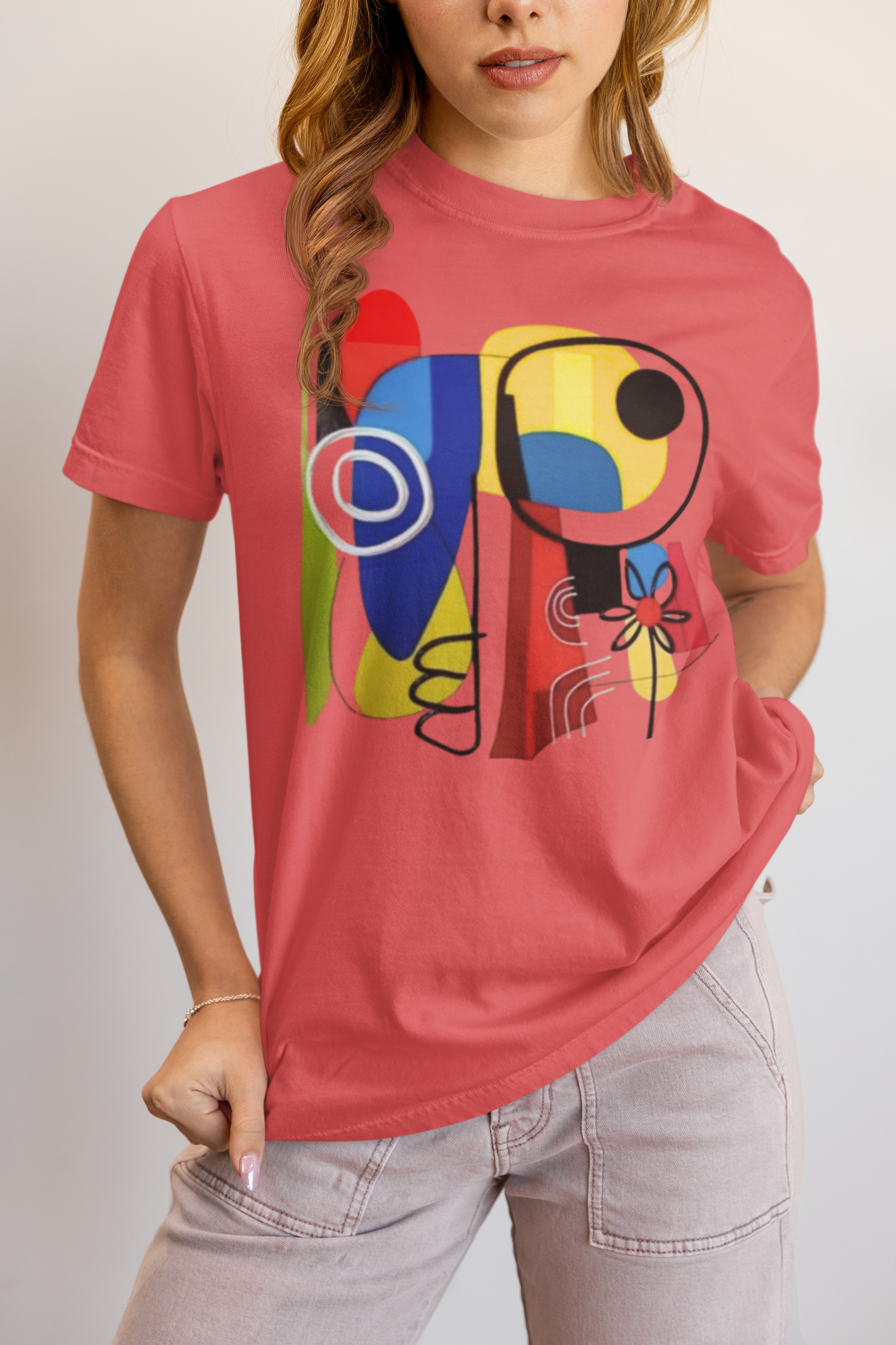 Elyx Modern Art Premium Women Graphic T-Shirt