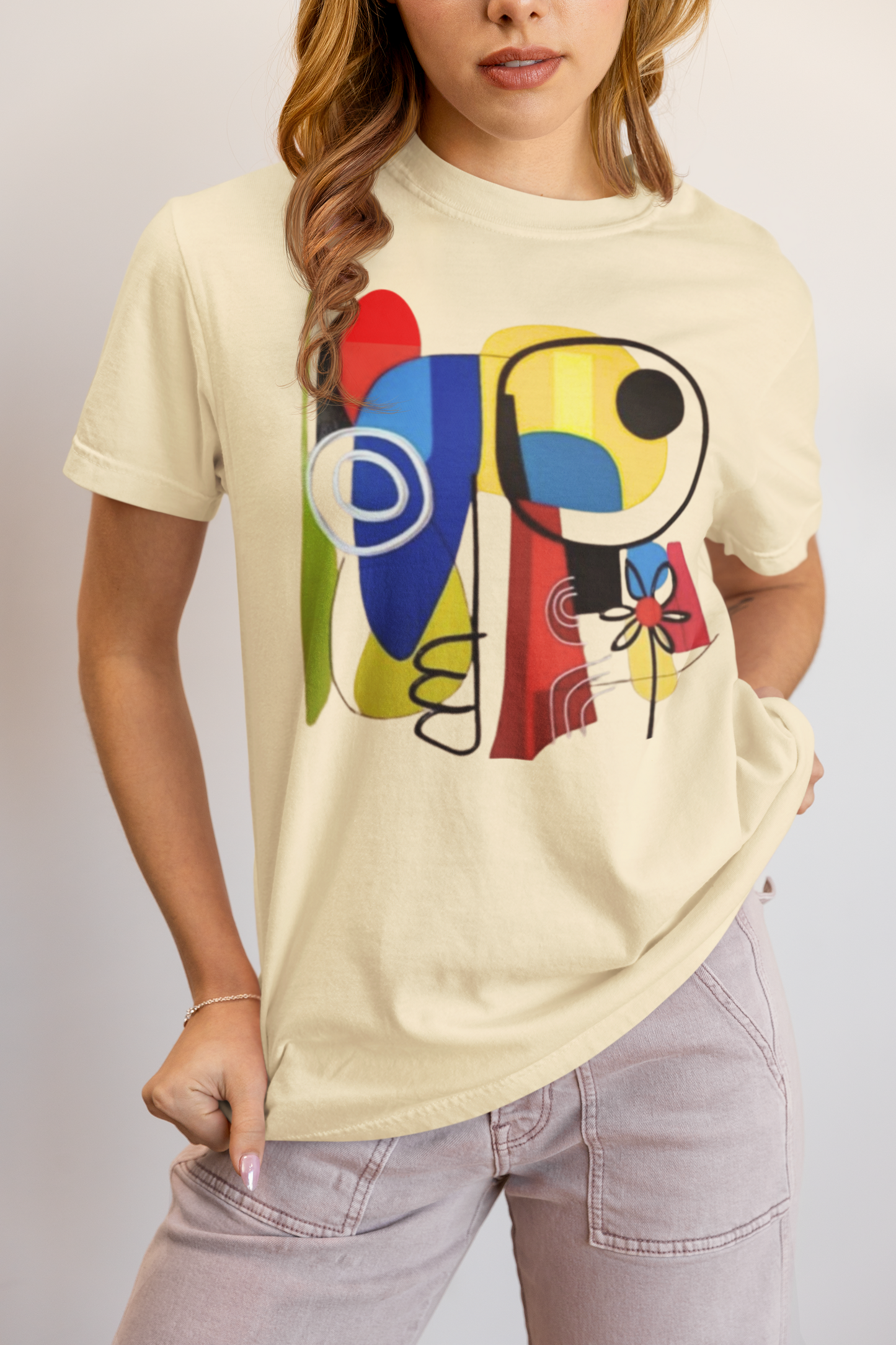 Elyx Modern Art Premium Women Graphic T-Shirt