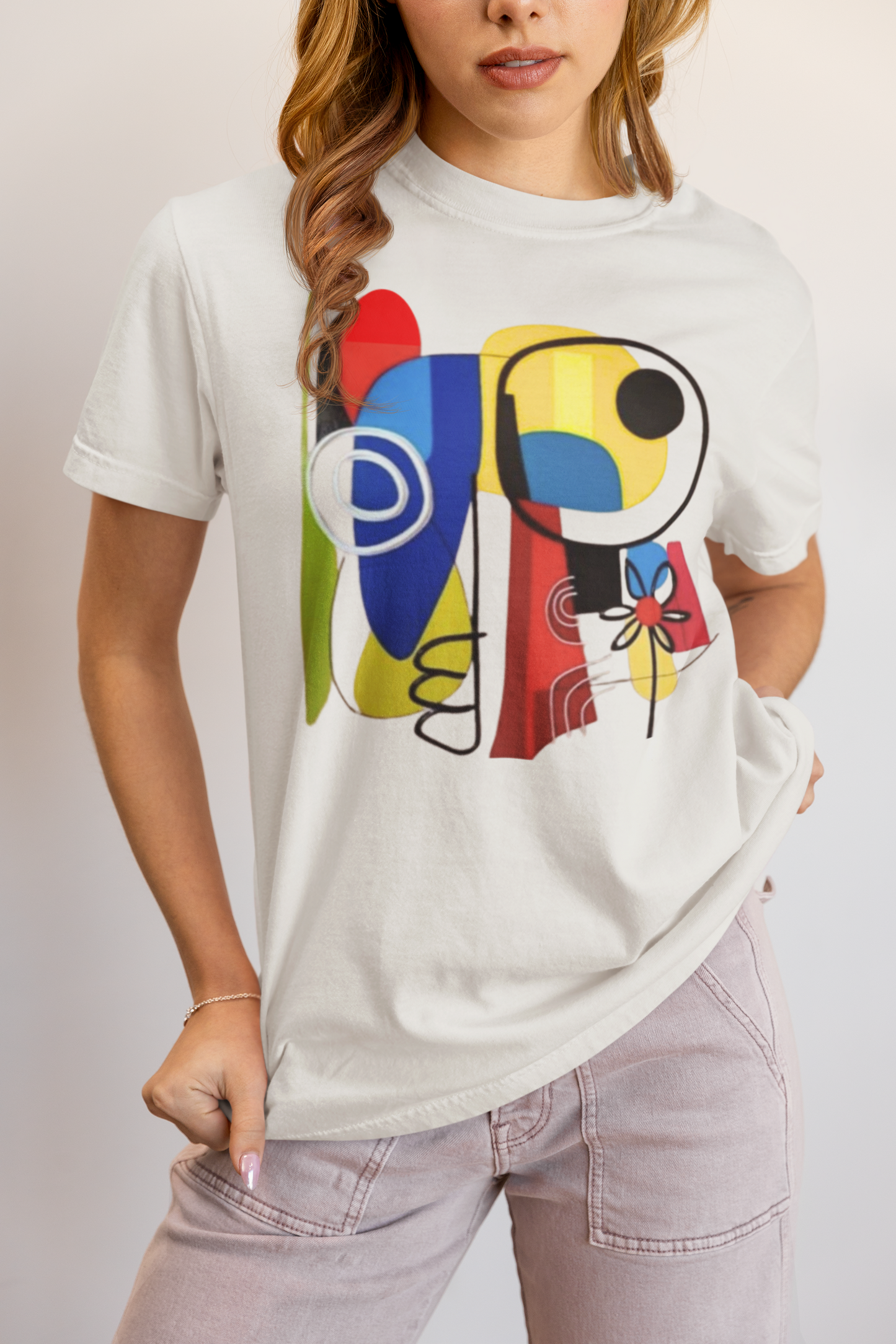 Elyx Modern Art Premium Women Graphic T-Shirt