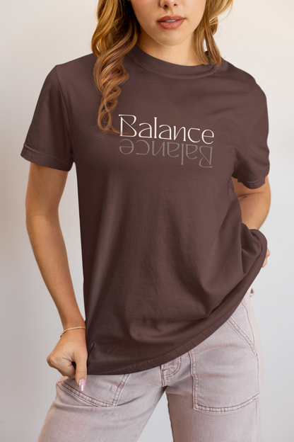 Elyx Signature "Balance" Woman Graphic T-Shirt