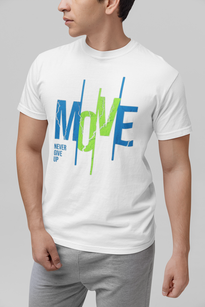 Move Forward Inspirational T-Shirt -  Sports Graphic Tee - Motivational Gym Shirt