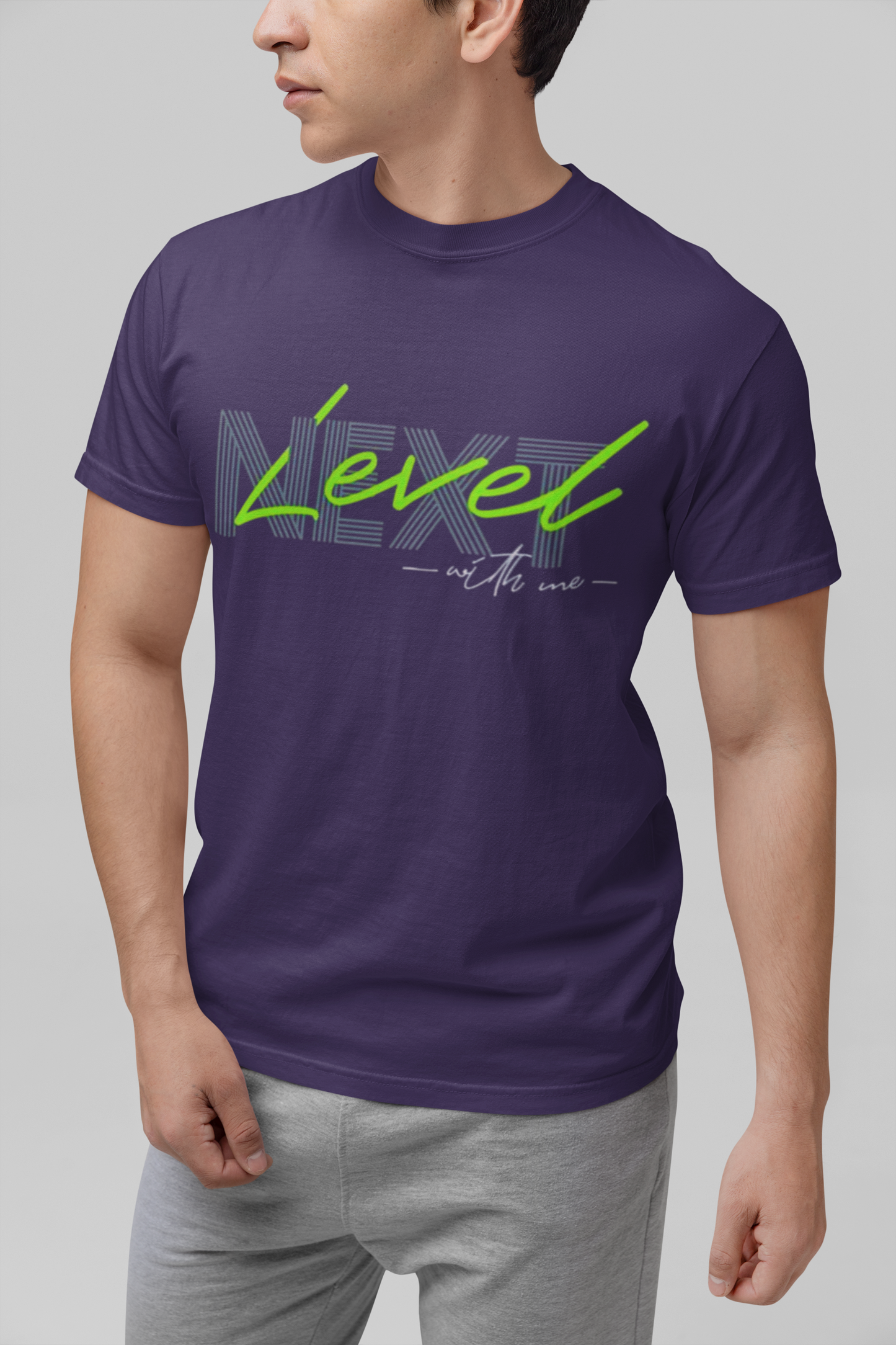 Next Level With Me Minimalist Graphic Tee