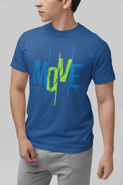 Move Forward Inspirational T-Shirt -  Sports Graphic Tee - Motivational Gym Shirt