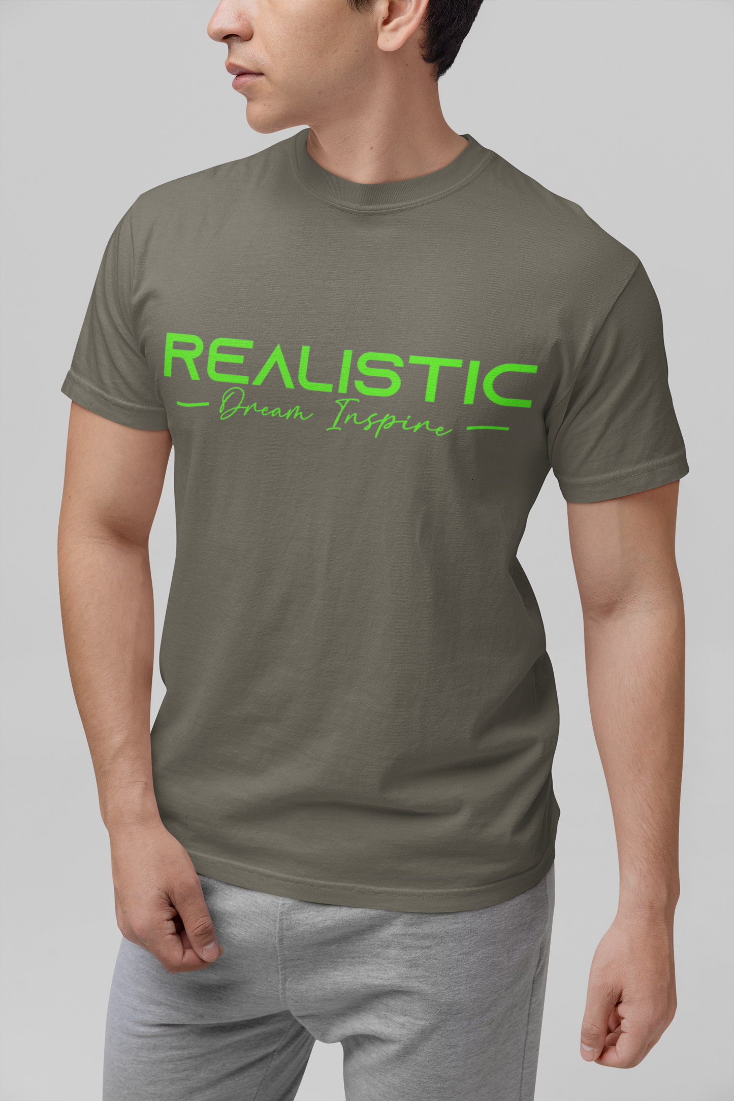 Realistic Dream Inspire Minimalist Graphic Tee