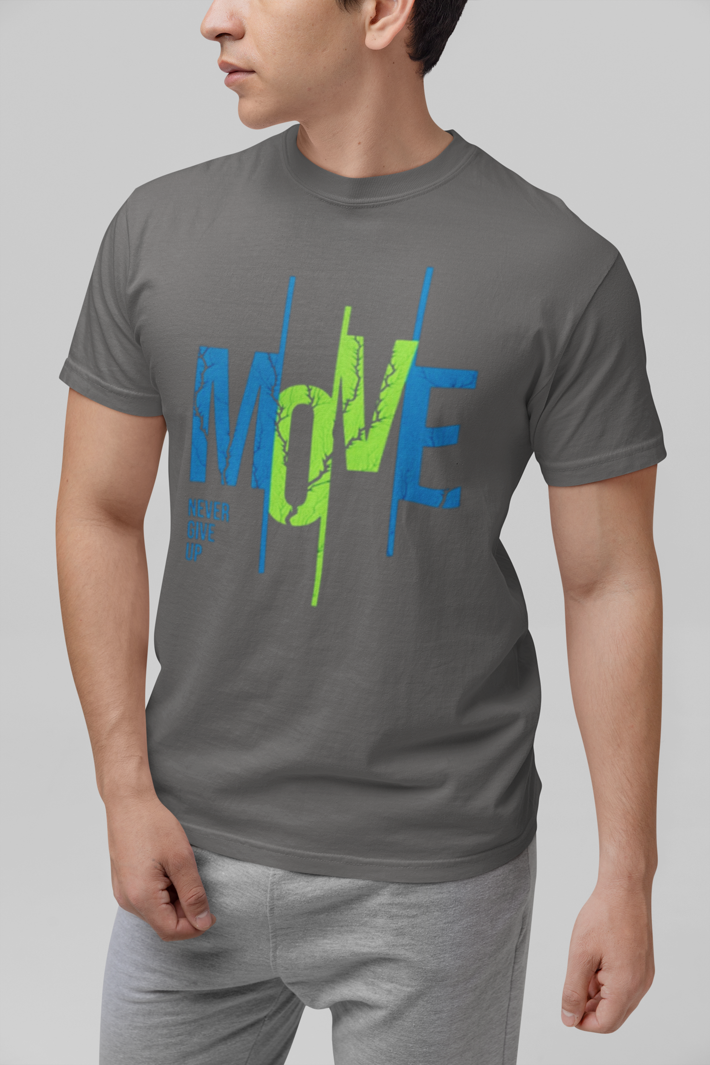 Move Forward Inspirational T-Shirt -  Sports Graphic Tee - Motivational Gym Shirt