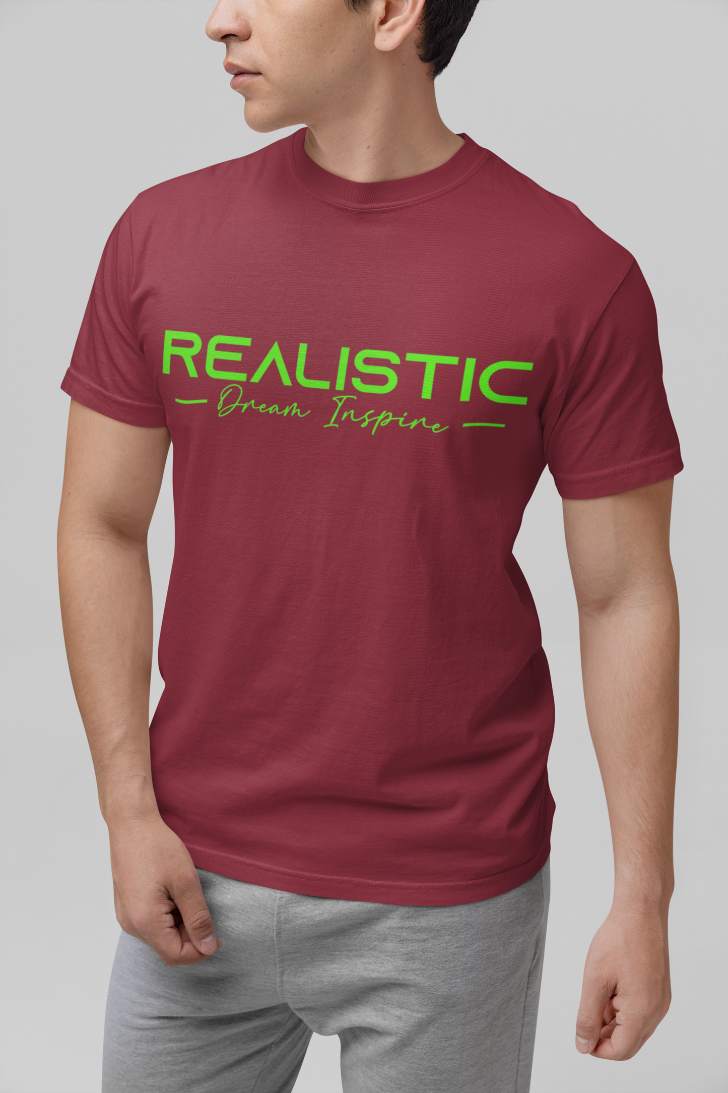 Realistic Dream Inspire Minimalist Graphic Tee