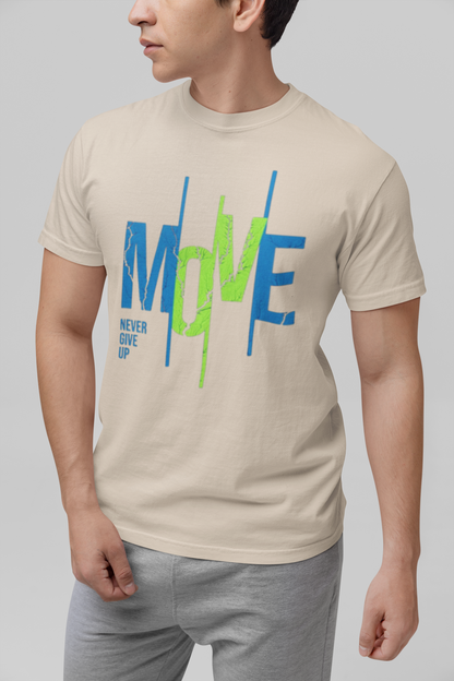 Move Forward Inspirational T-Shirt -  Sports Graphic Tee - Motivational Gym Shirt