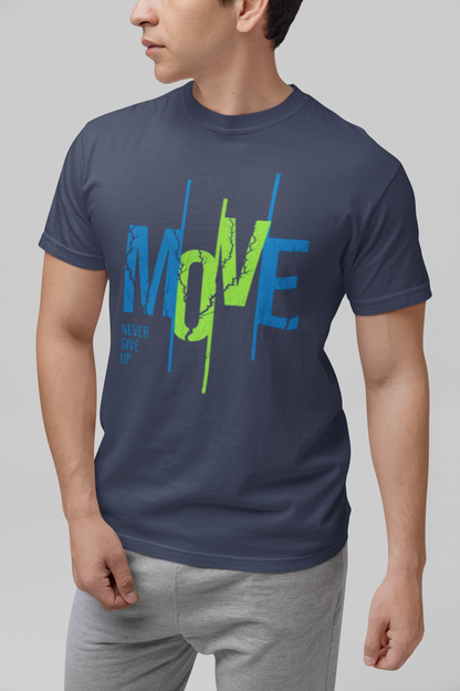 Move Forward Inspirational T-Shirt -  Sports Graphic Tee - Motivational Gym Shirt