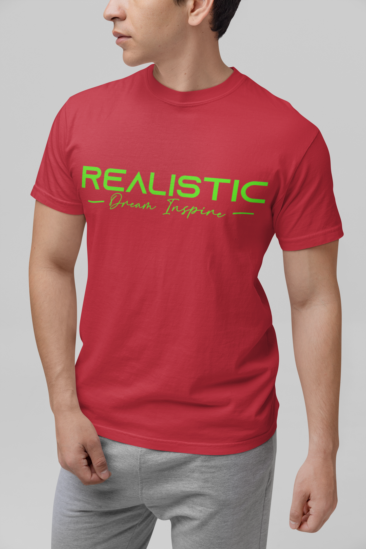Realistic Dream Inspire Minimalist Graphic Tee