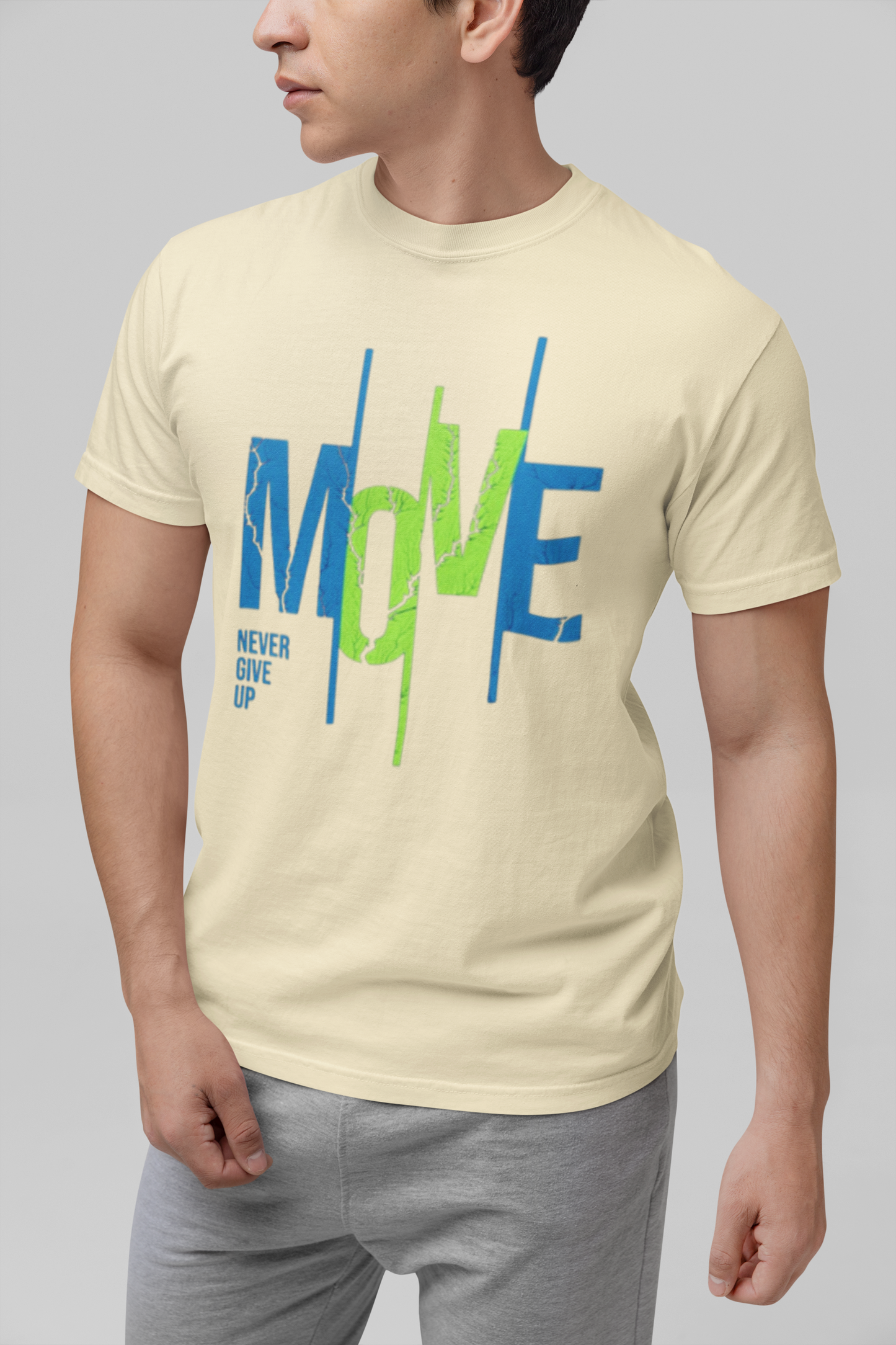 Move Forward Inspirational T-Shirt -  Sports Graphic Tee - Motivational Gym Shirt