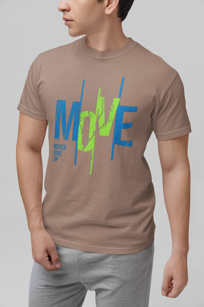 Move Forward Inspirational T-Shirt -  Sports Graphic Tee - Motivational Gym Shirt