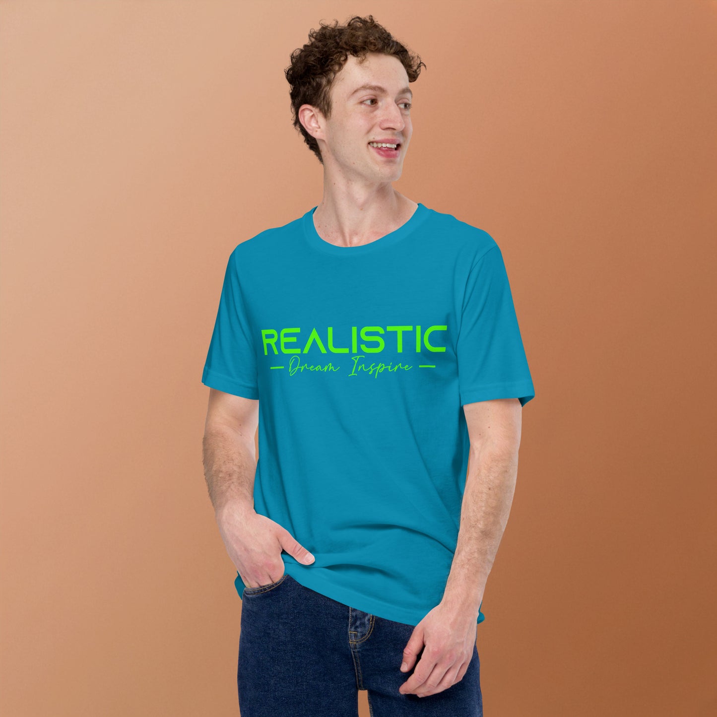 Realistic Dream Inspire Minimalist Graphic Tee
