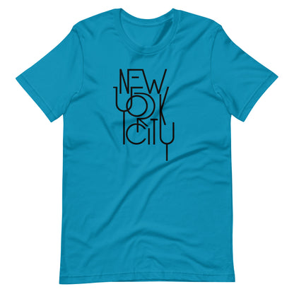 Elyx NYC Architectural Grid Premium Woman Graphic Tee
