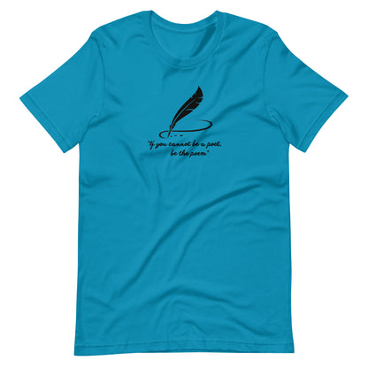 Elyx Minimalist Poetry Literary Quote Aesthetic Woman Graphic Tee