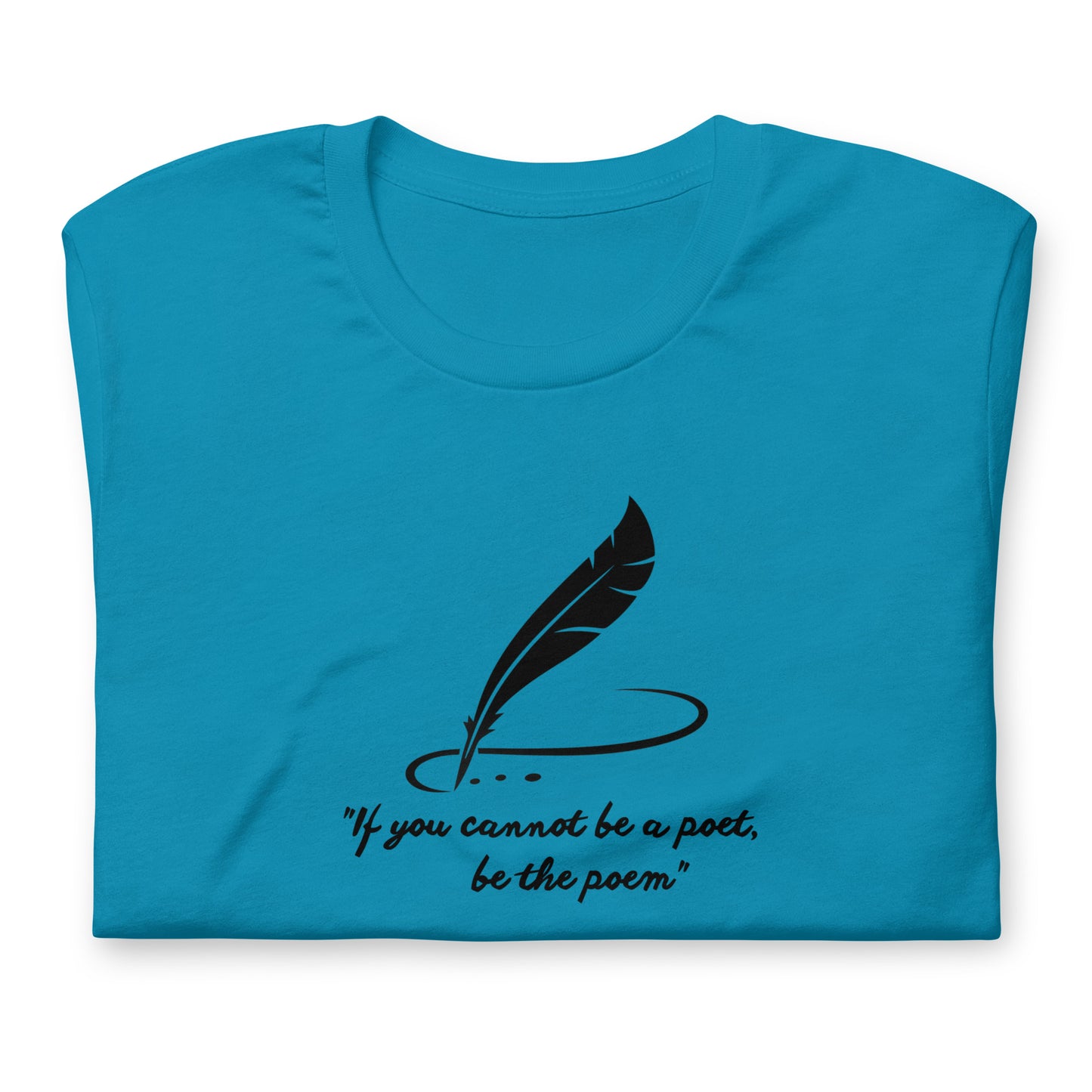 Elyx Minimalist Poetry Literary Quote Aesthetic Woman Graphic Tee