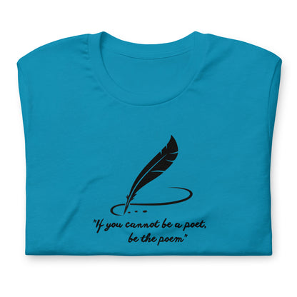 Elyx Minimalist Poetry Literary Quote Aesthetic Woman Graphic Tee