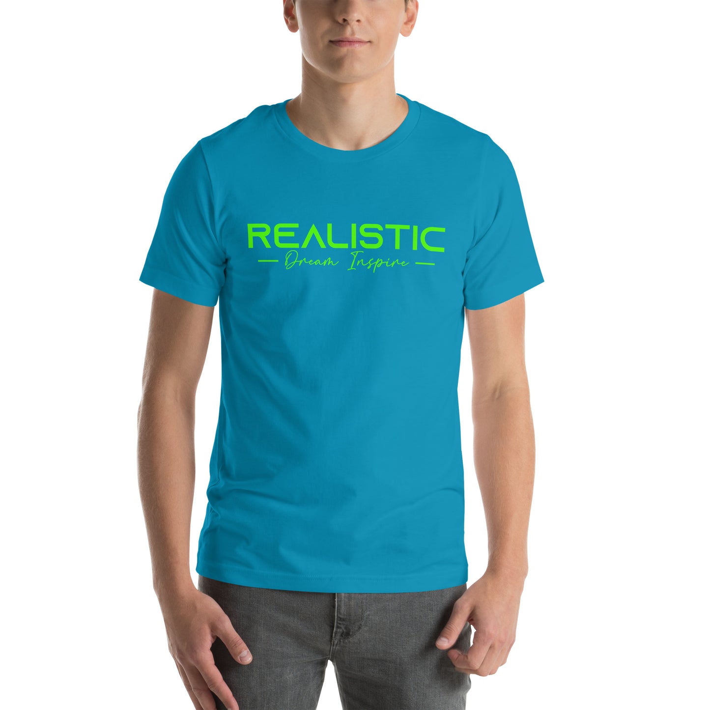 Realistic Dream Inspire Minimalist Graphic Tee