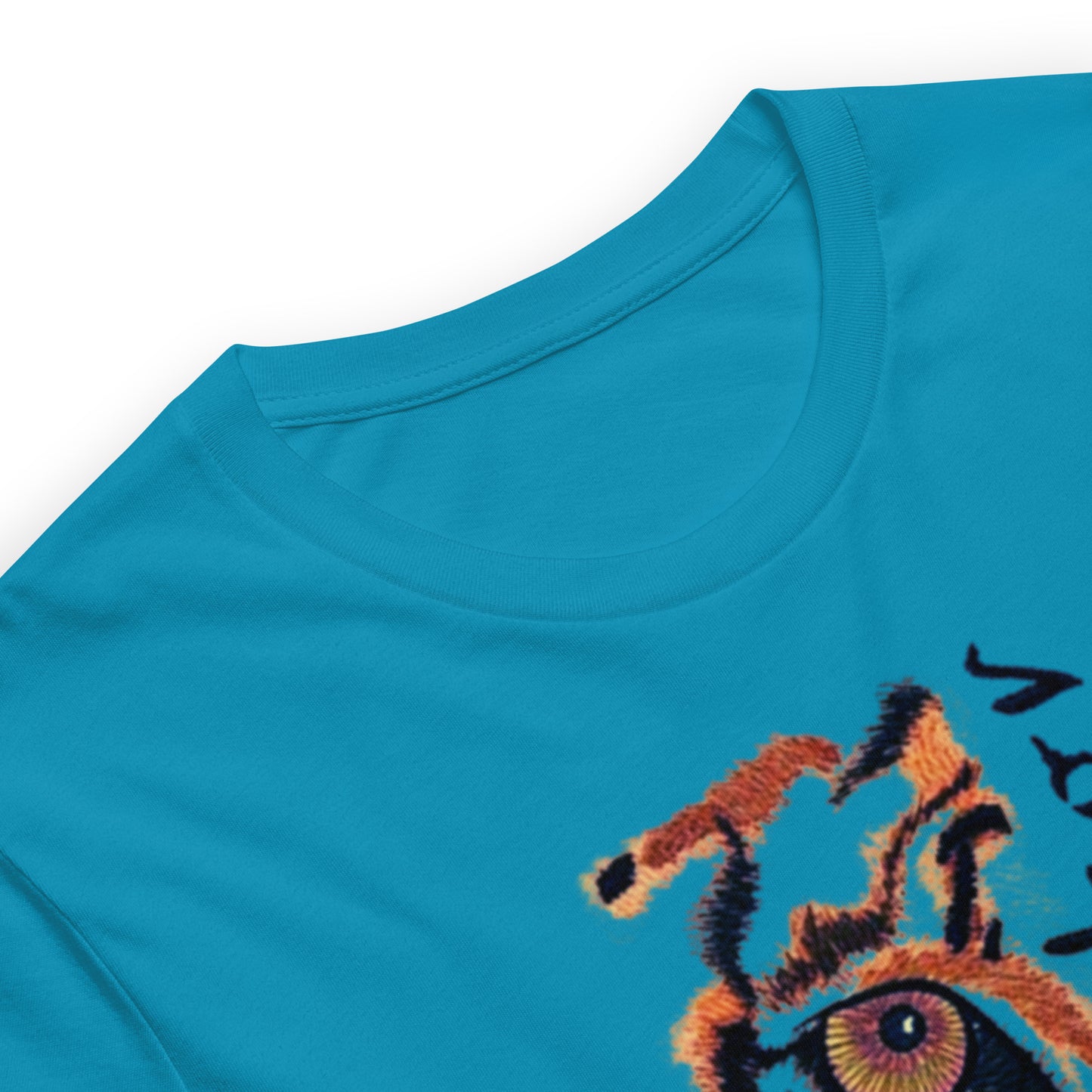 Predator Tiger Eye Graphic Tee - Minimalist Luxe Streetwear T-Shirt