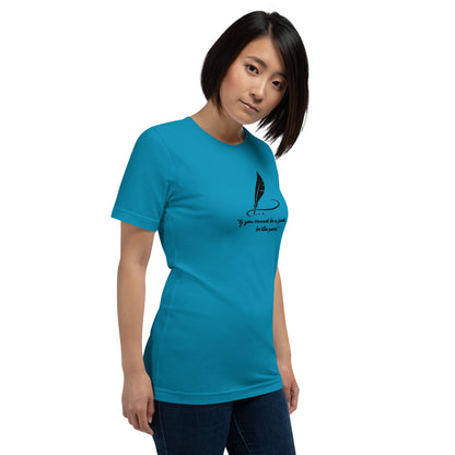 Elyx Minimalist Poetry Literary Quote Aesthetic Woman Graphic Tee