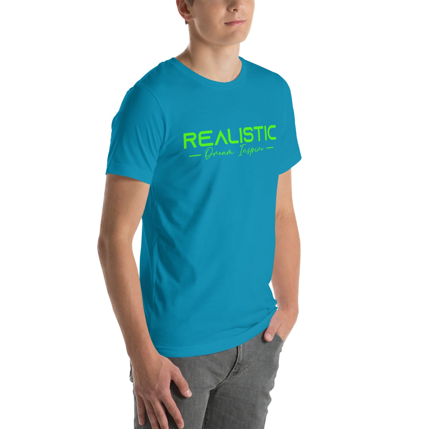 Realistic Dream Inspire Minimalist Graphic Tee
