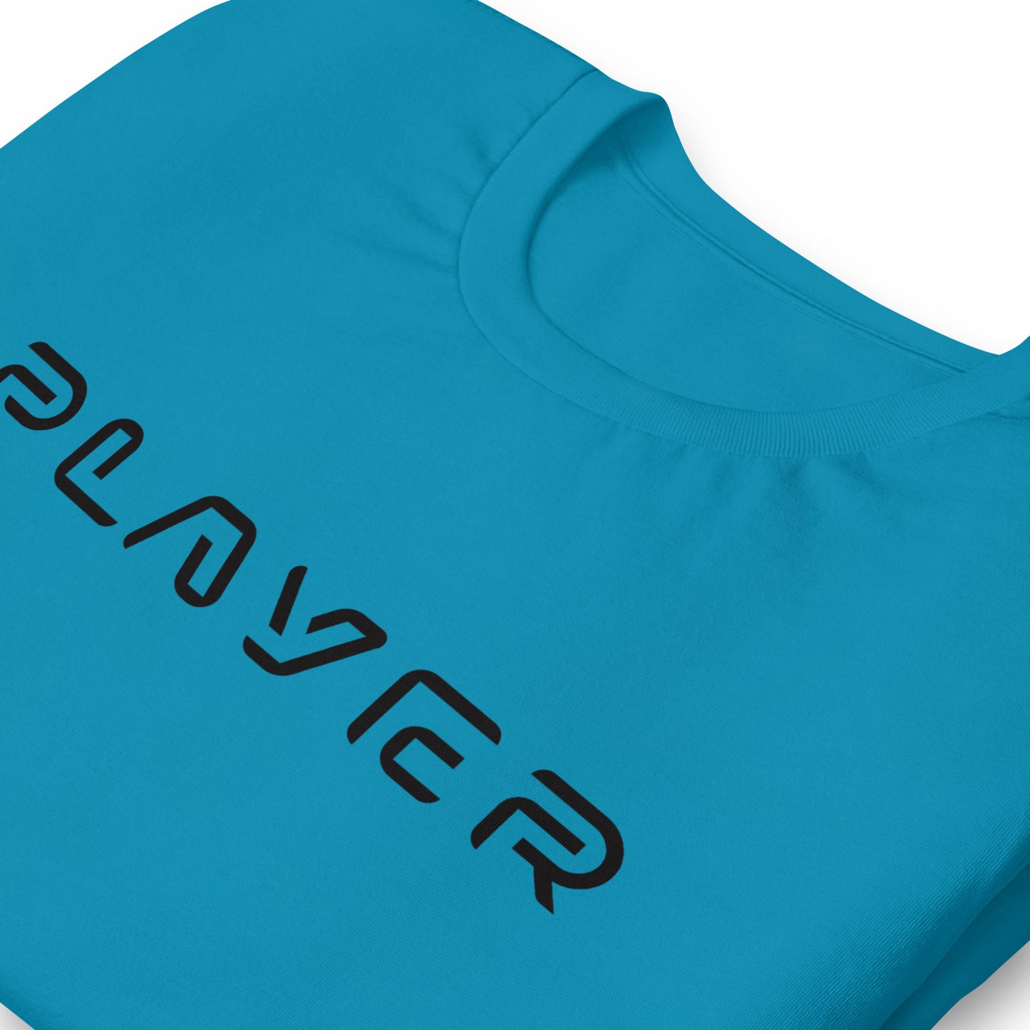 Player Futuristic Typographic Tee - Minimalist Cyber Streetwear T-Shirt