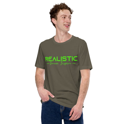 Realistic Dream Inspire Minimalist Graphic Tee