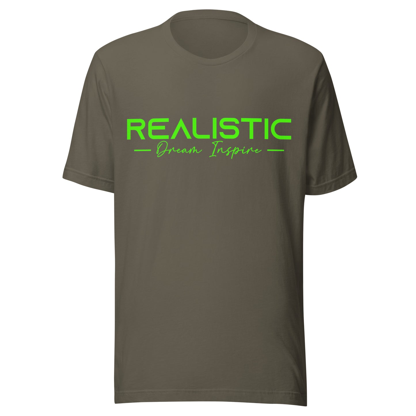 Realistic Dream Inspire Minimalist Graphic Tee
