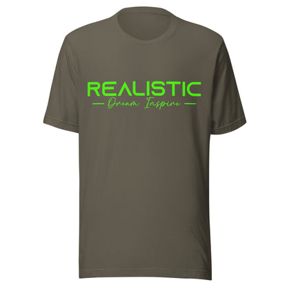 Realistic Dream Inspire Minimalist Graphic Tee