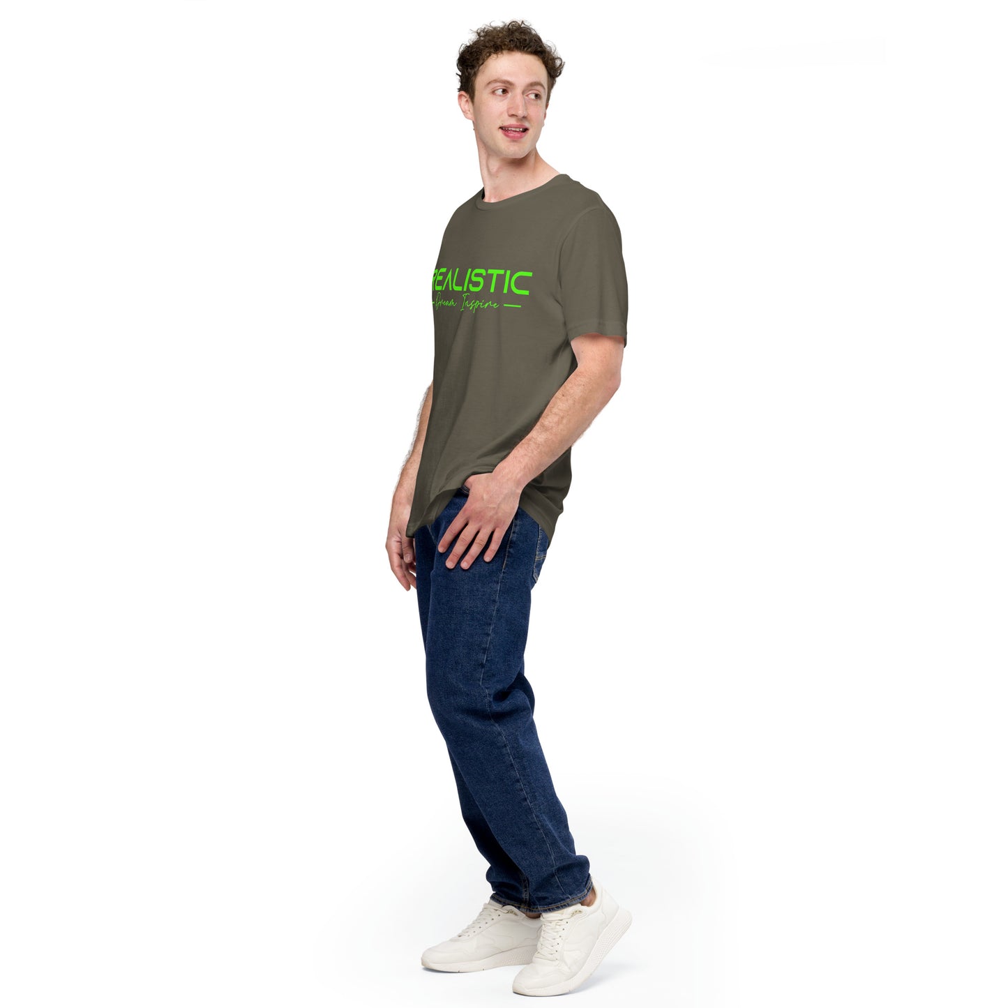 Realistic Dream Inspire Minimalist Graphic Tee