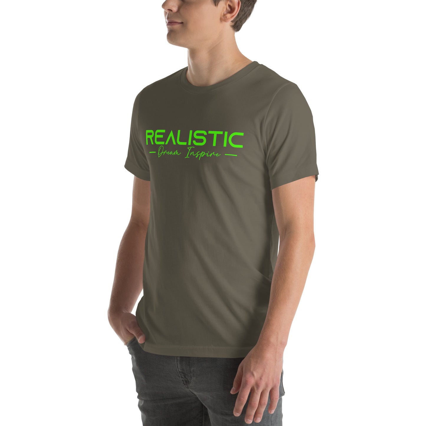 Realistic Dream Inspire Minimalist Graphic Tee