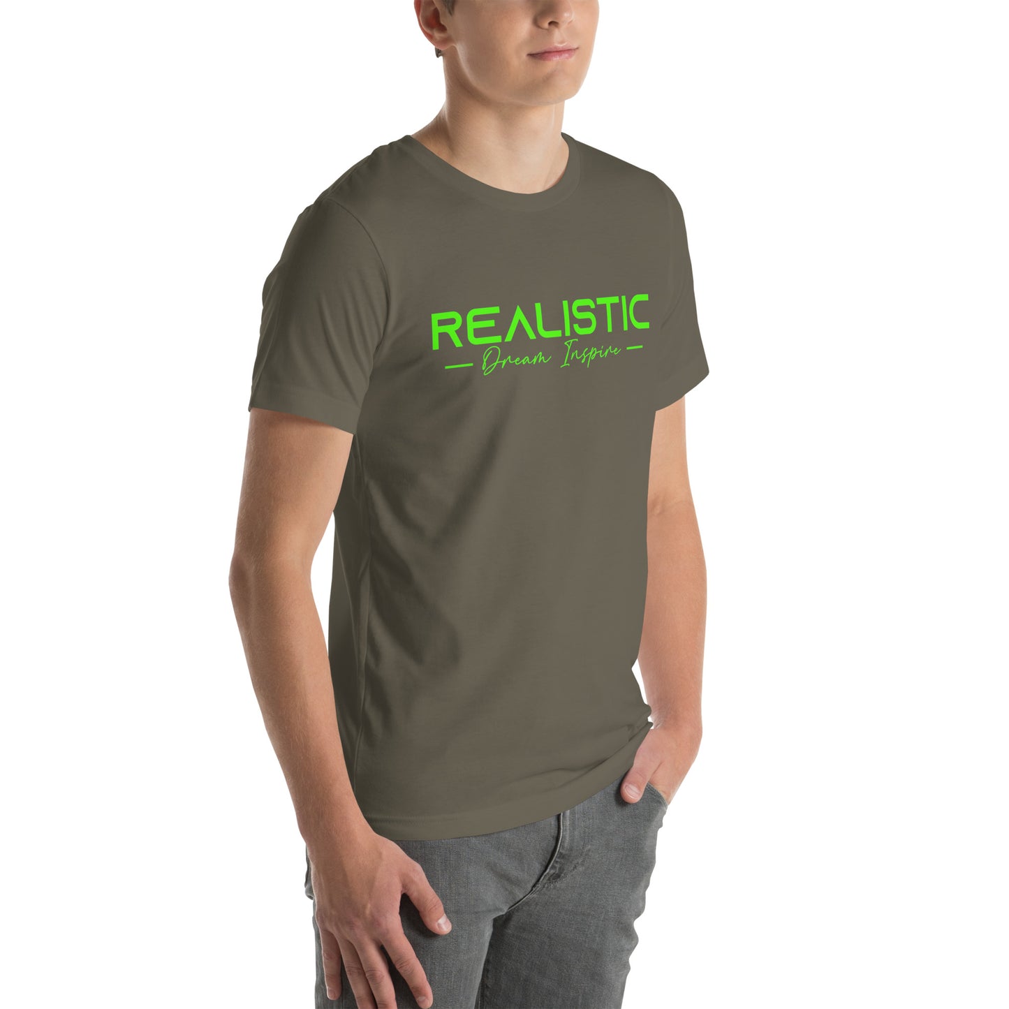 Realistic Dream Inspire Minimalist Graphic Tee