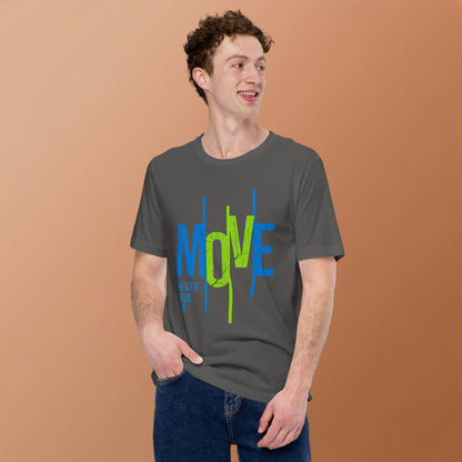 Move Forward Inspirational T-Shirt -  Sports Graphic Tee - Motivational Gym Shirt