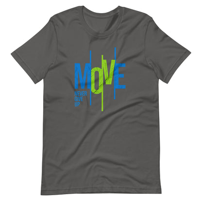 Move Forward Inspirational T-Shirt -  Sports Graphic Tee - Motivational Gym Shirt