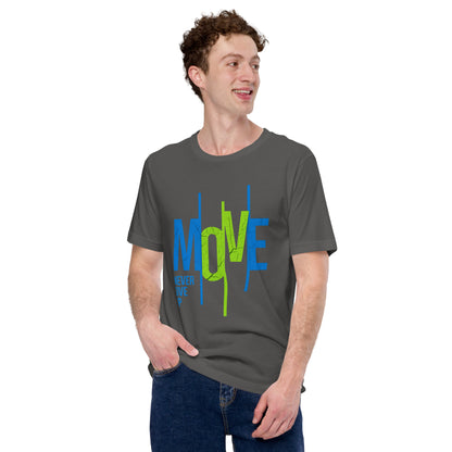 Move Forward Inspirational T-Shirt -  Sports Graphic Tee - Motivational Gym Shirt