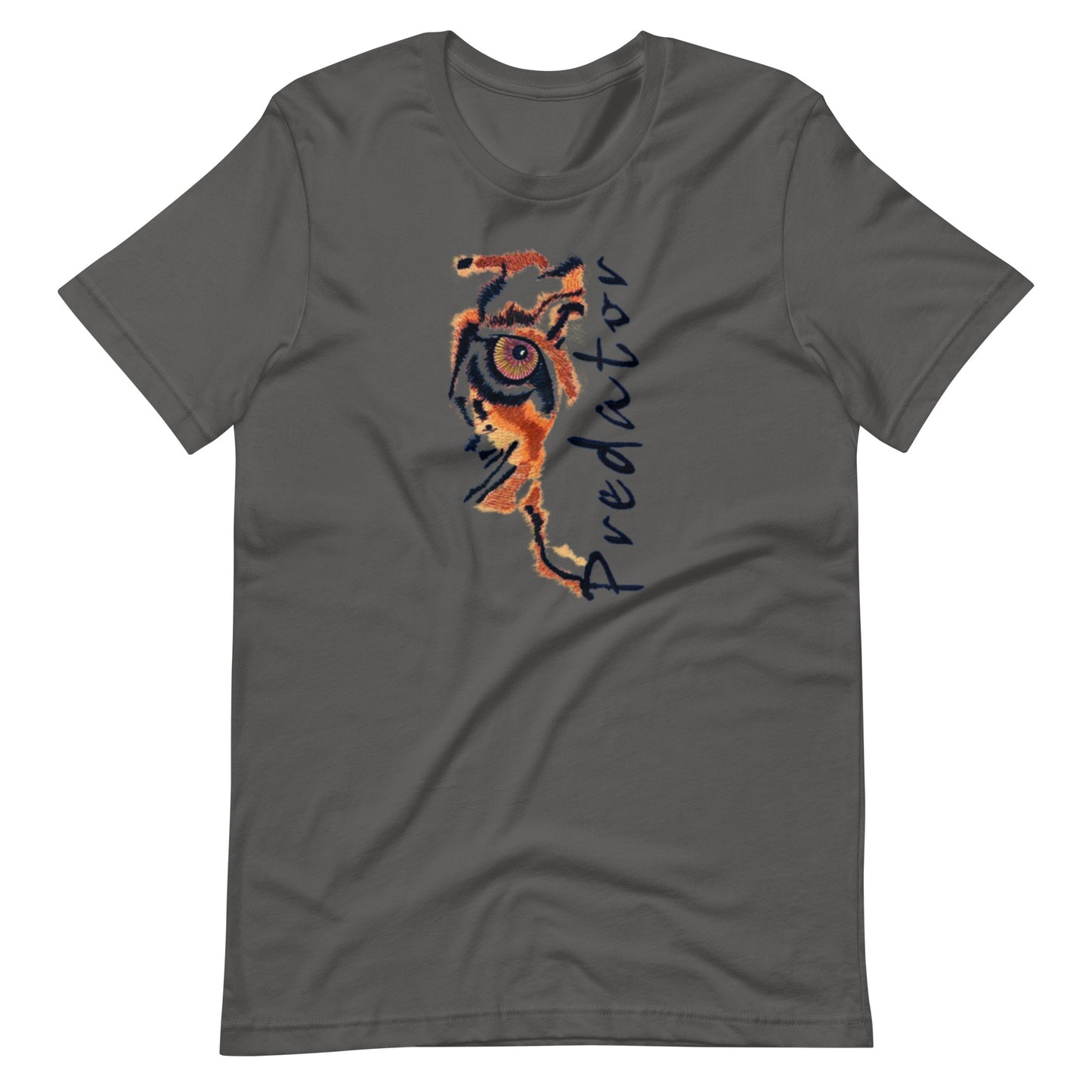 Predator Tiger Eye Graphic Tee - Minimalist Luxe Streetwear T-Shirt
