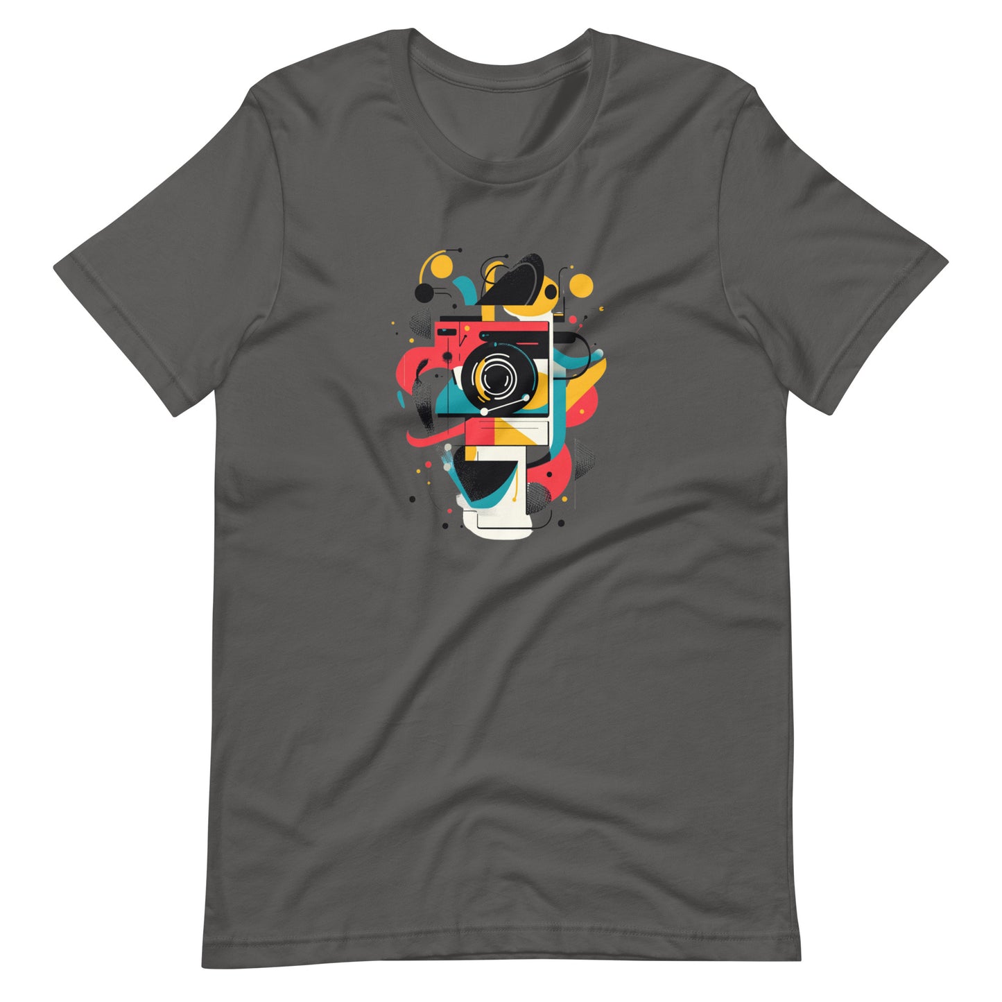 Photographer Gift Shirt - Vintage Camera Graphic Tee - Aesthetic Geometric Apparel