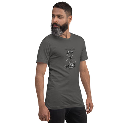 No Time Limits Hourglass Graphic Tee - Surrealist Minimalist Art T-Shirt