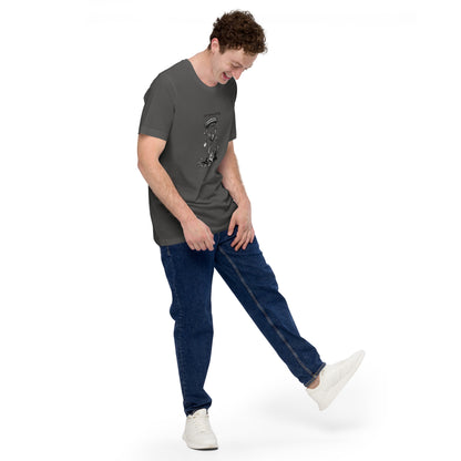 No Time Limits Hourglass Graphic Tee - Surrealist Minimalist Art T-Shirt