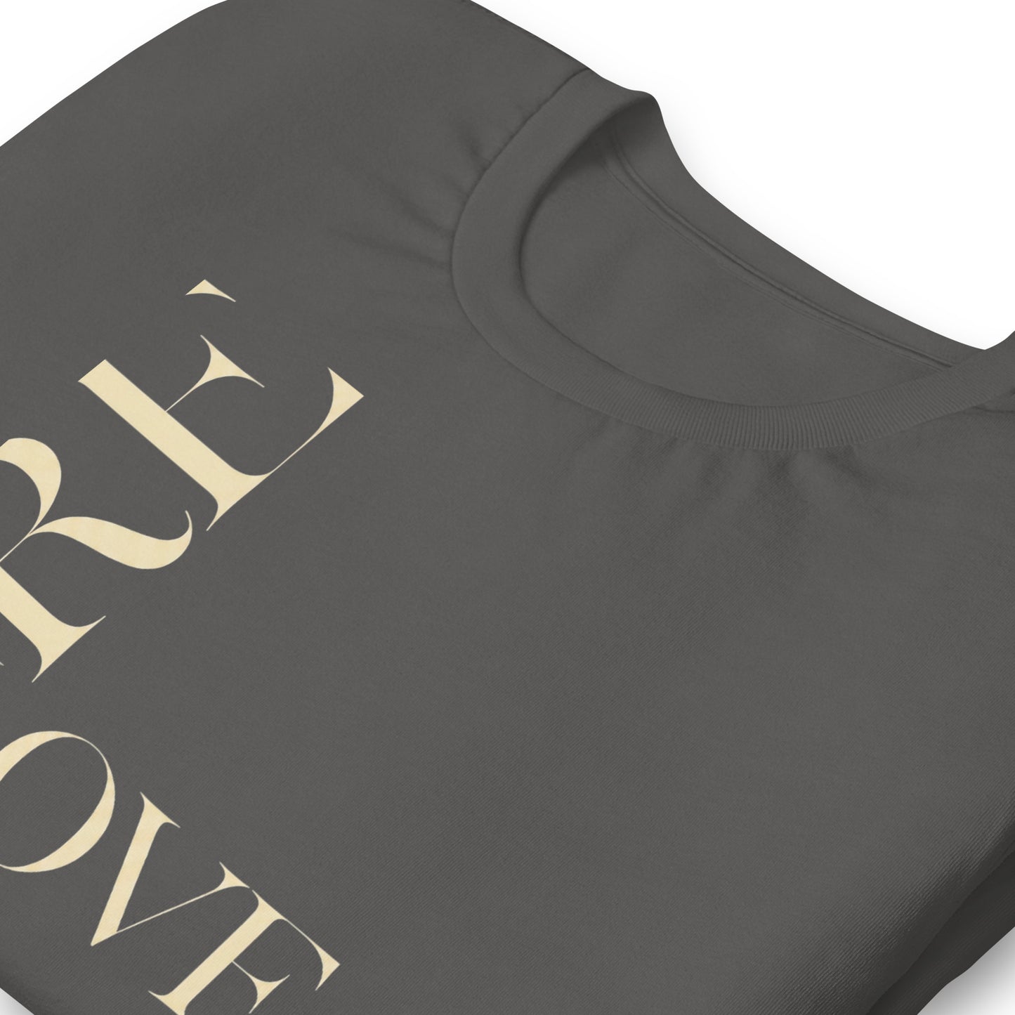 "Pure Love" Modern Typography Shirt – Premium Aesthetic Graphic Tee