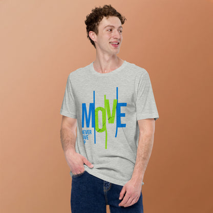 Move Forward Inspirational T-Shirt -  Sports Graphic Tee - Motivational Gym Shirt